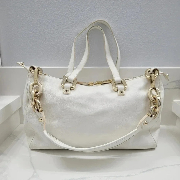 Juicy Couture 100% Genuine Cowhide Leather Satchel - Picture 2 of 16